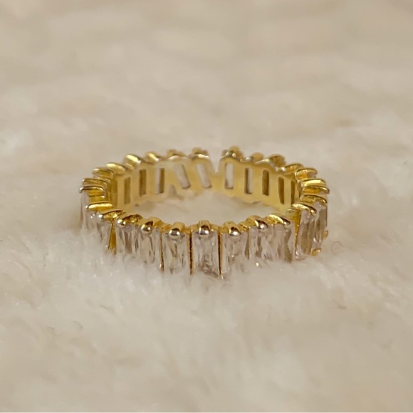 Argento Vivo Karla Baguette Ring - Picture 3 of 12